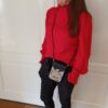 Tas crossbody met strass steentjes - Afbeelding 3