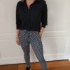 Travel Blouse Zwart Florence - Afbeelding 3