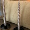 Kaarsen Twisted Zilver - Afbeelding 2