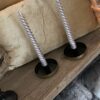Kaarsen Twisted Zilver - Afbeelding 3