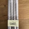 Kaarsen Twisted Zilver