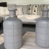 Vaas Glas Grijs - Afbeelding 2
