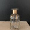 Vaasje Klein van Glas met Gouden accenten - Afbeelding 2