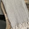Plaid Licht Grijs Linen&More - Afbeelding 4