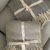 Plaid Licht Grijs Linen&More - Afbeelding 2