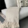 Plaid Licht Grijs Linen&More