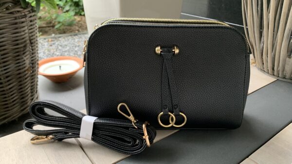 Crossbody Tas Zwart - Afbeelding 4