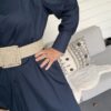 Jurk Maxi Donkerblauw - Afbeelding 3