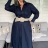 Jurk Maxi Donkerblauw