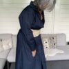 Jurk Maxi Donkerblauw - Afbeelding 4