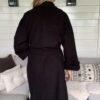Jas Loden Zwart - Afbeelding 4