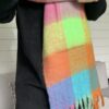 Sjaal Multicolor met Franjes - Afbeelding 2