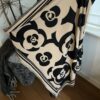 Sjaal Camel, Zwart korte Franjes - Afbeelding 4