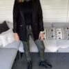 Broek Legergroen Glans