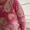 Trui Roze Bloem - Afbeelding 2