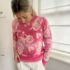 Trui Roze Bloem - Afbeelding 3