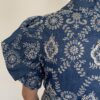 Lange Jurk Jeans Blauw Broderie - Afbeelding 6