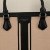 Tas Zwart/ Beige Canvas - Afbeelding 2