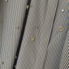 Blouse Blauw/ Wit Streep met Steentjes - Afbeelding 2