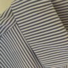 Blouse Blauw/ Wit Streep met Steentjes - Afbeelding 4