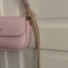 Tas Licht Roze met Touw - Afbeelding 3