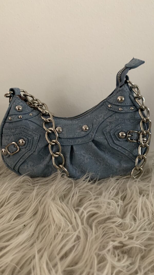 Tas Licht Blauwe Jeans Schoudertas