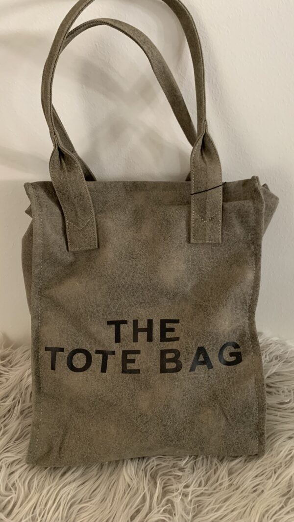 Tas The ToTe Bag Canvas Army Groen