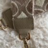 Tas Draagriem/ Bagstrap Roze/ Taupe Lissabon - Afbeelding 2