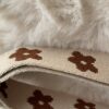 Tas Draagriem/ Phone Cord Small Crème, Bruin Bloem - Afbeelding 7