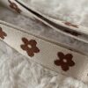 Tas Draagriem/ Phone Cord Small Crème, Bruin Bloem - Afbeelding 6