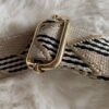 Tas Draagriem/ Phone Cord Small Crème/ Zwart Zig Zag - Afbeelding 6