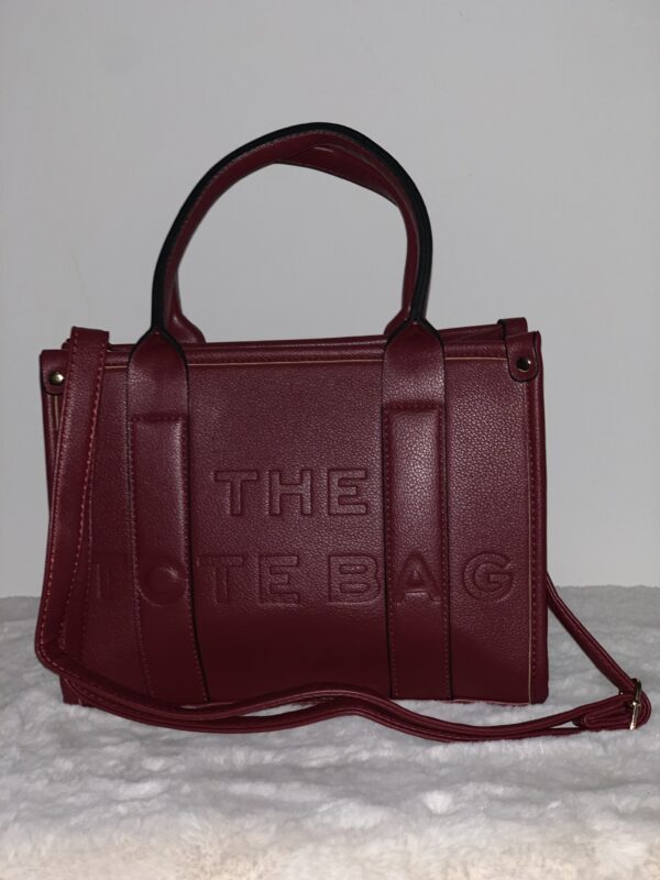 Tote Bag Bordeaux Rood