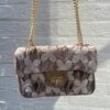 Tas Taupe Bloemen print - Afbeelding 2