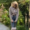 Tas Taupe Bloemen print - Afbeelding 7