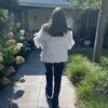 Vest Beige met Franjes - Afbeelding 4