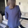 Blazer Donker Blauw Drie kwart Mouw - Afbeelding 10