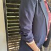 Blazer Donker Blauw Drie kwart Mouw - Afbeelding 6