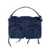 Denim tas met strikjes