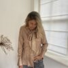 Blouse Goud met Strik - Afbeelding 4