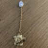 Lange ketting bloem en parel - Afbeelding 3