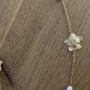 Lange ketting bloem en parel - Afbeelding 4