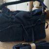 Denim tas met strikjes - Afbeelding 2