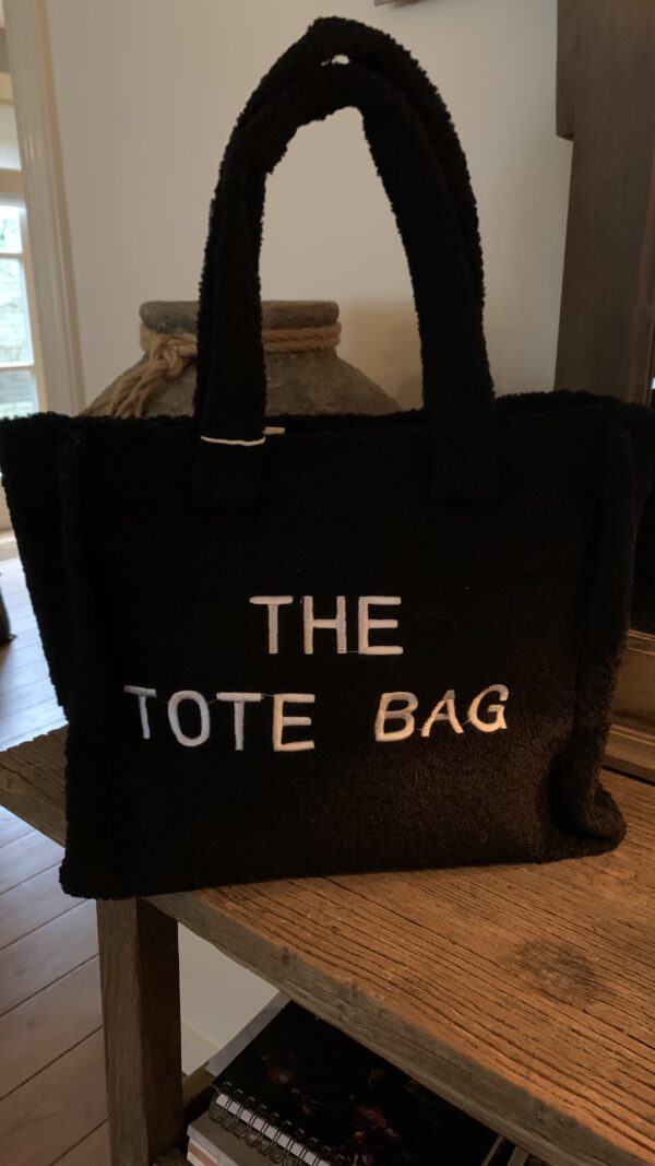 Tote Bag Zwart XL - Afbeelding 10