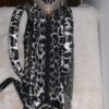Tote Bag Panter Print Grijs L - Afbeelding 4