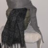 Sjaal zwart / grijs Polar Plush - Afbeelding 7
