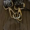 Tas Draagriem/ Phone Cord Small Zwart/ Zilver - Afbeelding 4