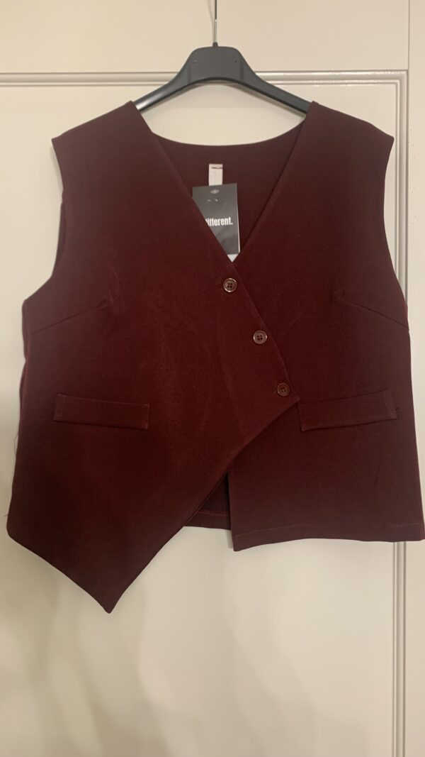 Gilet Bordeaux Rood