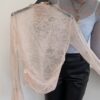 Kanten Top Licht Roze - Afbeelding 5