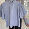 Top Licht Blauw met turtle Nek - Afbeelding 6