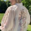 Blouse Ecru met Roze Bloemen - Afbeelding 10